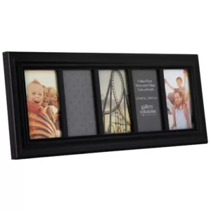 Pinnacle 5-Opening 4 in. x 6 in. Picture Frame