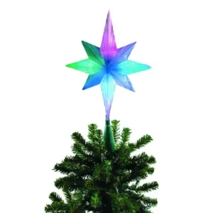 Brite Star Frosty Star Color Changing LED Tree Topper