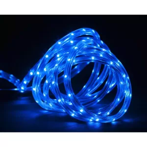 CC Christmas Decor 30 ft. 108-Light Blue LED Outdoor Christmas Linear Tape Lighting