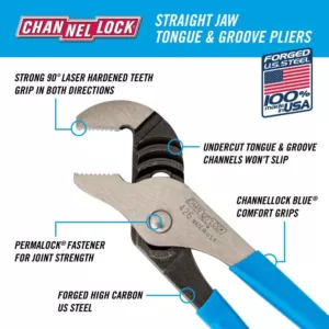 Channellock 6 in. Tongue and Groove Pliers