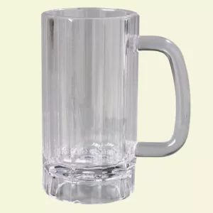 Carlisle 16 oz. Polycarbonate Handled Mug in Clear (Case of 12)