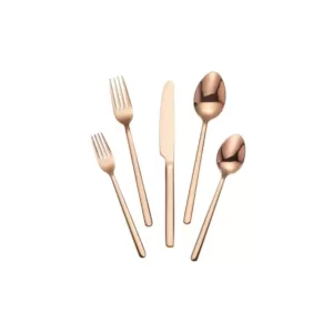 Home Decorators Collection Brenner 20-Piece Stainless Steel with Copper Finish Flatware Set (Service for 4)