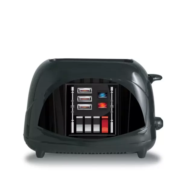Uncanny Brands Star Wars Empire Collection 2-Slice Darth Vader Toaster