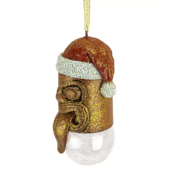 Design Toscano 4.5 in. Lono Tiki South Seas Holiday Ornament