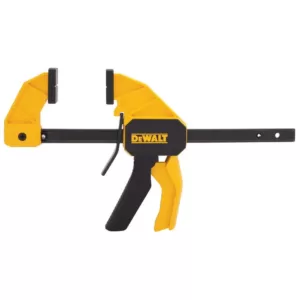 DEWALT 12 in. 100 lbs. Trigger Clamp with 2.43 in. Throat Depth