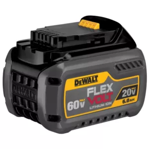 DEWALT FLEXVOLT 60-Volt MAX  Cordless Brushless 8-1/4 in. Table Saw Kit with (2) FLEXVOLT 6.0Ah Batteries
