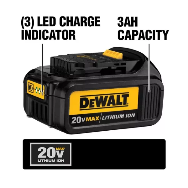 DEWALT 20-Volt MAX Premium Lithium-Ion 3.0Ah Battery Pack (8-Pack)