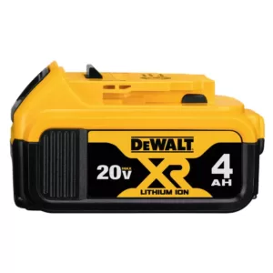 DEWALT 20-Volt MAX XR Premium Lithium-Ion 4.0Ah Battery Pack