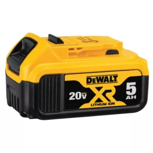 DEWALT 20-Volt MAX XR Cordless Brushless Compact Reciprocating Saw with (1) 20-Volt Battery 5.0Ah