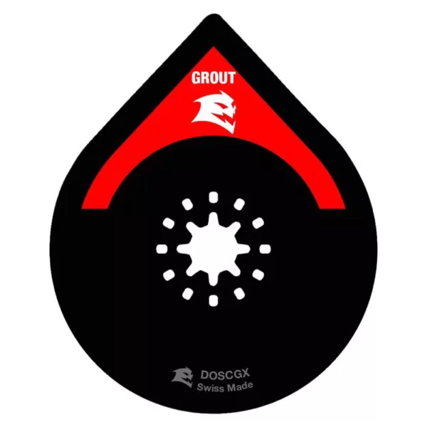 DIABLO 2-3/4 in. Starlock Carbide Grit Oscillating Blade for Grout and Mortar