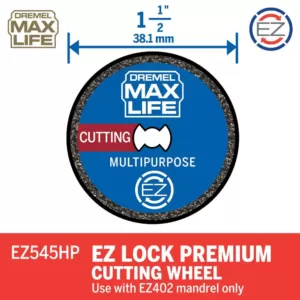 Dremel High Performance EZ Lock Diamond Wheel