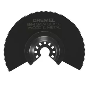 Dremel Multi-Max Bi-Metal Saw Oscillating Tool Blade for Wood, Drywall and Metal