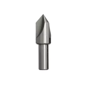 Drill America 1/2 in. 60-Degree High Speed Steel Countersink Bit with 4 Flutes