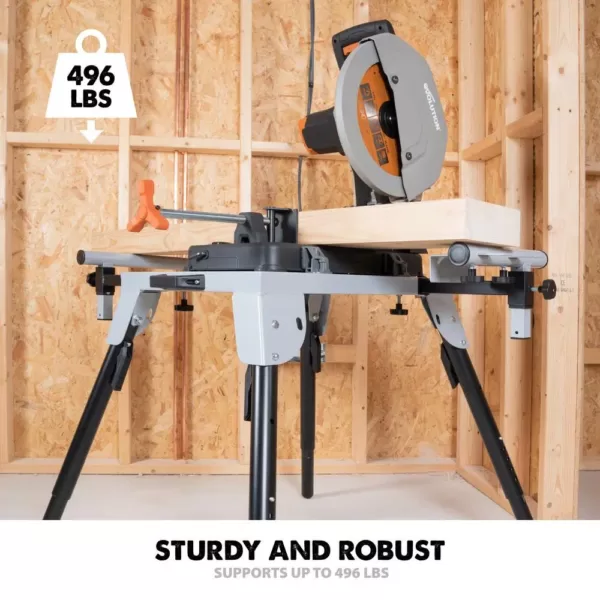 Evolution Power Tools 32-3/32 in. x 23-5/8 in. Universal Heavy-Duty Stationary Chop Saw Stand
