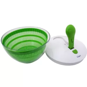 Ozeri Swiss Designed FRESHSPIN Salad Spinner and Serving Bowl, BPA-Free