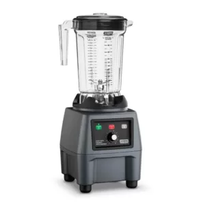 Waring Commercial CB15 128 oz. 10-Speed Grey Blender with 3.75 HP and Electronic Touchpad Controls with Copolyester Jar