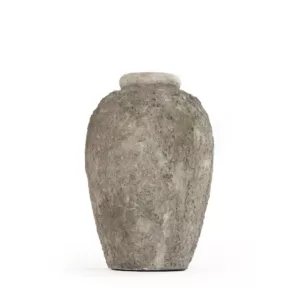 Zentique Stone-like Grey Small Decorative Vase