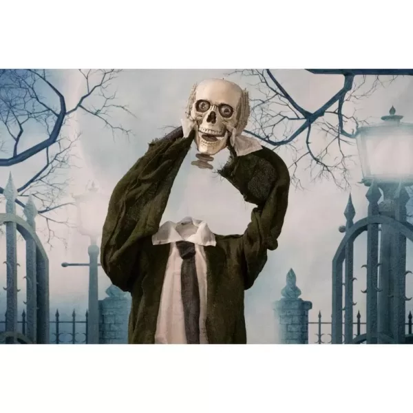 Haunted Hill Farm 5 ft. Animatronic Headless Man Halloween Prop