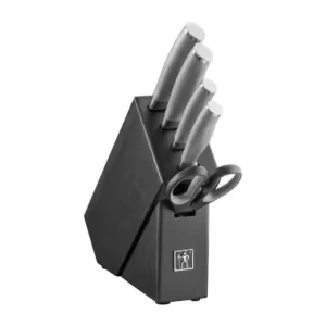 Henckels Modernist 6-Piece Stainless Steel German Studio Knife Block Set