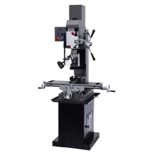 Jet JMD-45VSPF 115-Volt/230-Volt Variable Speed Square Column Geared Head Mill/Drill Press with Power Downfeed