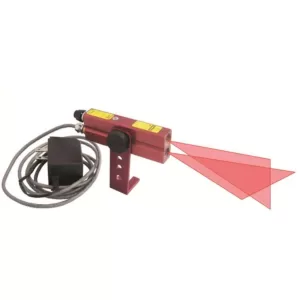 Johnson 110-Volt AC Red Industrial Alignment Cross-Line Laser Level