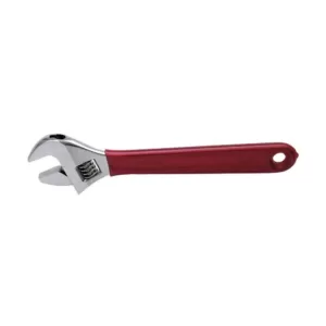 Klein Tools 1-5/16 in. Extra Capacity Adjuatable Wrench with Plastic Dipped Handle