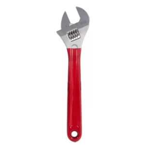 Klein Tools 1-1/2 in. Extra Capacity Adjustable Wrench with Plastic Dipped Handle