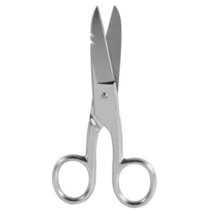 Klein Tools Electrical Scissors with Serrated Teeth