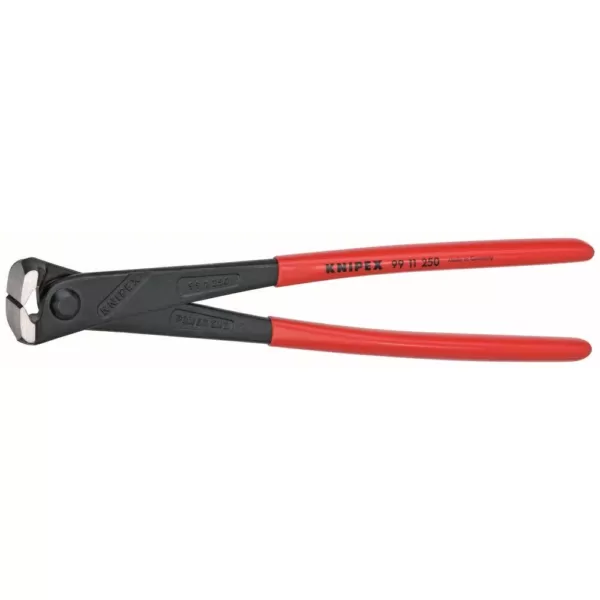 KNIPEX 10 in. Concreters Nippers with Plastic Dipped Handles