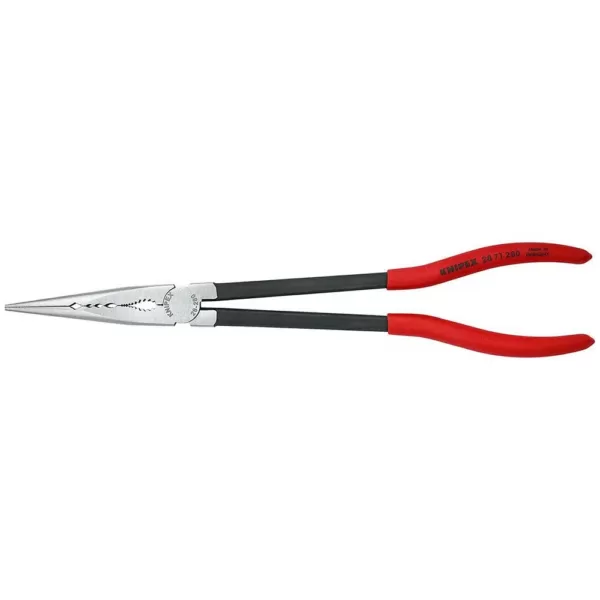 KNIPEX 11 in. Extra Log Reach Long Nose Pliers