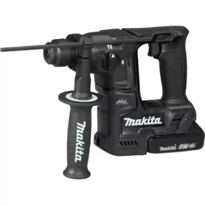 Makita 18V LXT Sub-Compact Brushless Cordless 11/16 in. Rotary Hammer Kit, accepts SDS-PLUS bits, 65 Pc. Accessory Set (2.0 Ah)
