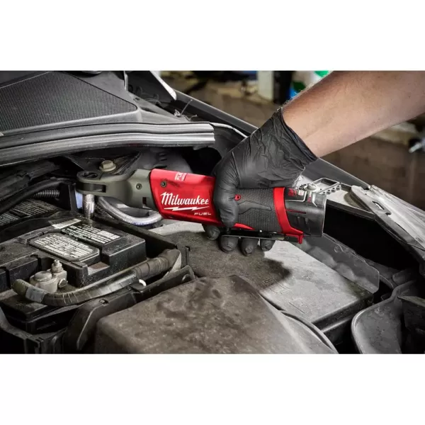Milwaukee M12 FUEL 12-Volt Lithium-Ion Brushless Cordless 1/2 in. Ratchet & Multi-Tool Combo Kit with (1) 2.0Ah Battery & Charger
