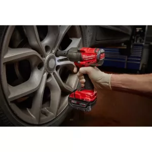 Milwaukee M18 FUEL 18-Volt Lithium-Ion Brushless Cordless Mid Torque 1/2 in. Impact Wrench W/ Pin Detent (Tool-Only)