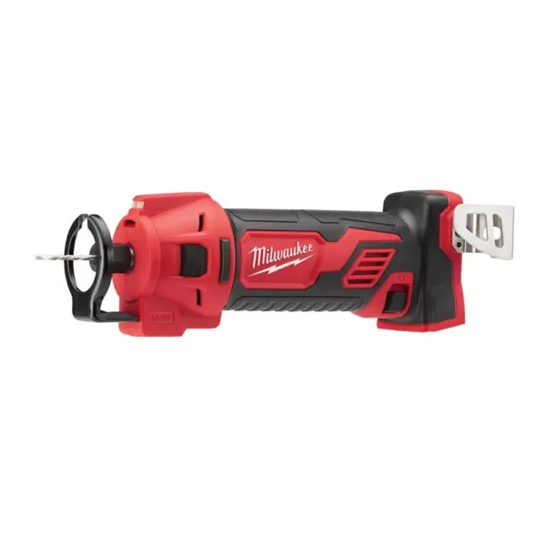 Milwaukee M18 18-Volt Lithium-Ion Cordless Dyrwall Cut Out Tool with M18 Starter Kit with One 5.0Ah Battery and Charger