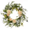 National Tree Company 20 in. Dia Spring Flowers Wreath