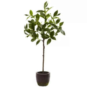 Nearly Natural 2.41 ft. Topiary with Decorative Planter