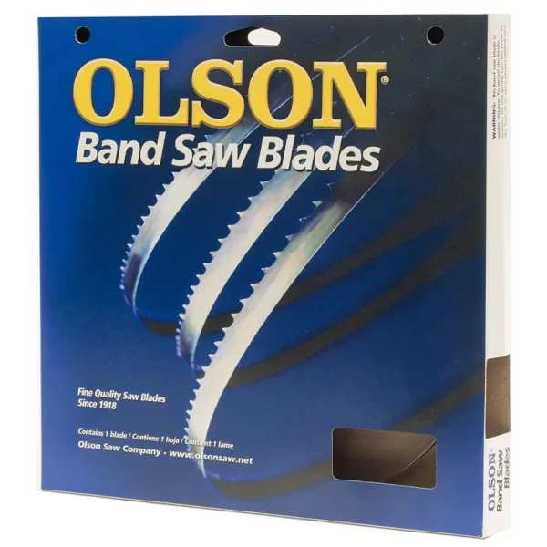 Olson Saw 80 in. L x 3/16 in. with 4-Skip TPI High Carbon Steel with Hardened Edges Band Saw Blade