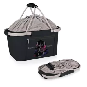 ONIVA 28 oz. Black Darth Vader Metro Basket Collapsible Tote Cooler