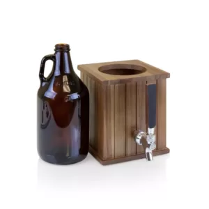 Picnic Time 'Growler Tap' Beverage Dispenser with 64 oz. Glass Growler