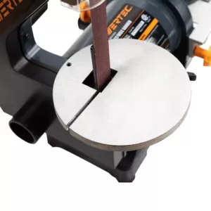 POWERTEC Belt Disc Sander for Woodworking, 1 in. x 30 in. Belt Sander with 5 in. Sanding Disc