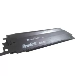 RemGrit 6 in. x 3/4 in. x 0.032 in. Carbide Grit Reciprocating Saw Blade (10-Pack)