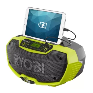 RYOBI 18-Volt ONE+ Hybrid Stereo with Bluetooth Wireless Technology (Tool Only)