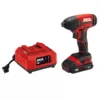 Skil PWRCORE 20-Volt Lithium-Ion Cordless 1/4 in. Hex Impact Driver Kit