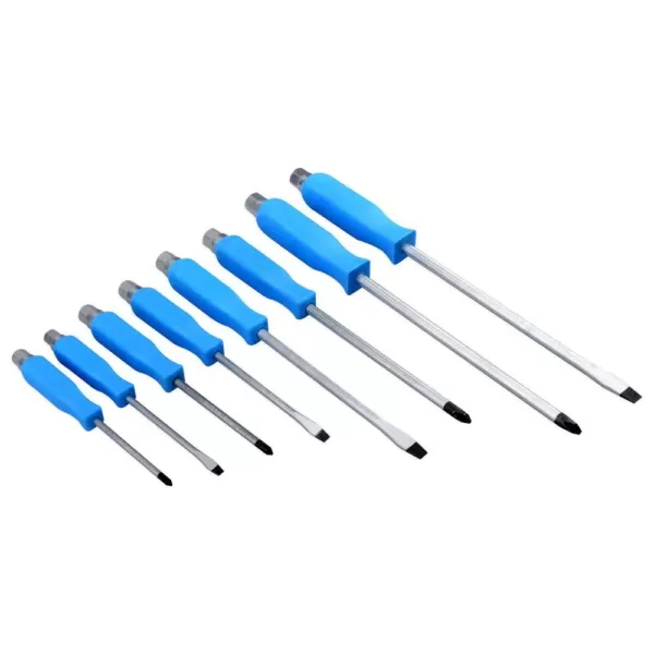 SPEEDWAY Hammer Head Screwdriver Set with Magnetic Tips (8-Piece)