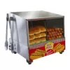 Paragon Classic 8 L Stainless Steel Hot Dog Steamer with Temperature Control