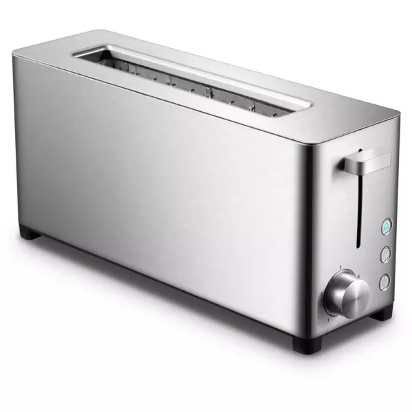 CASO 2-Slice Stainless Steel Wide Slot Toaster