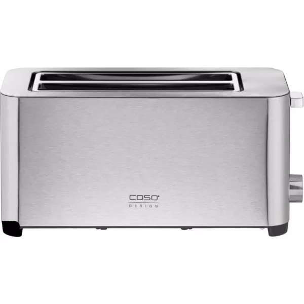 CASO 4-Slice Stainless Steel Wide Slot Toaster
