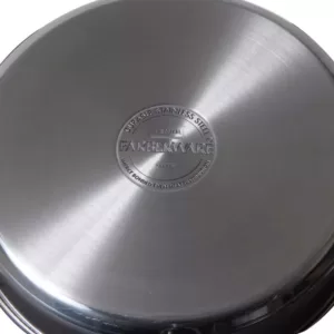 Farberware Classic Series 8 in. Stainless Steel Nonstick Frying Pan with Glass Lid