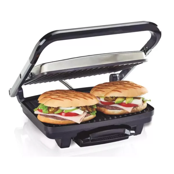 Hamilton Beach Stainless Steel Panini Press and Indoor Grill