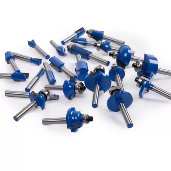 Stalwart Carbide Tipped Multi-Purpose Drill Bit Set (24-Piece)